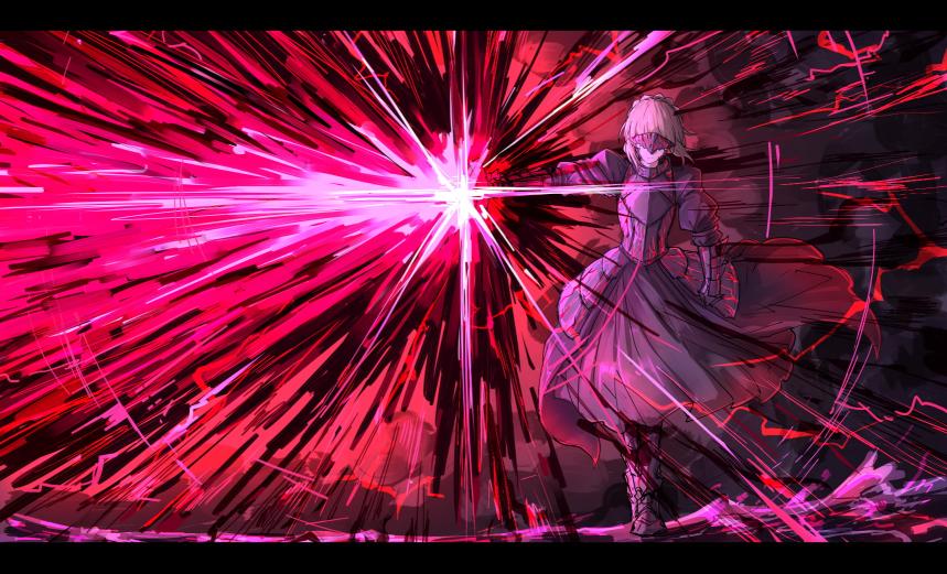 Download anime girls Saber Alter