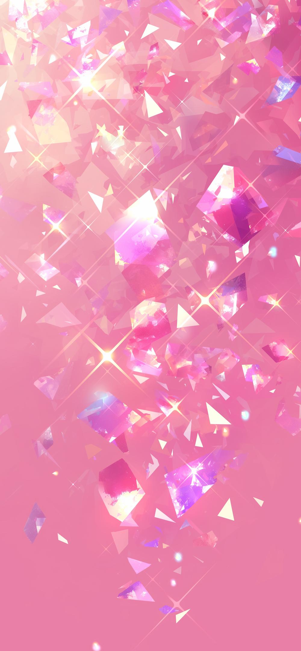 Download Shimmering Diamond Pink