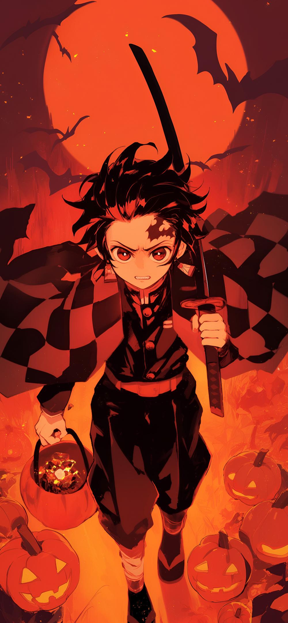 Download Halloween Tanjiro Demon Slayer