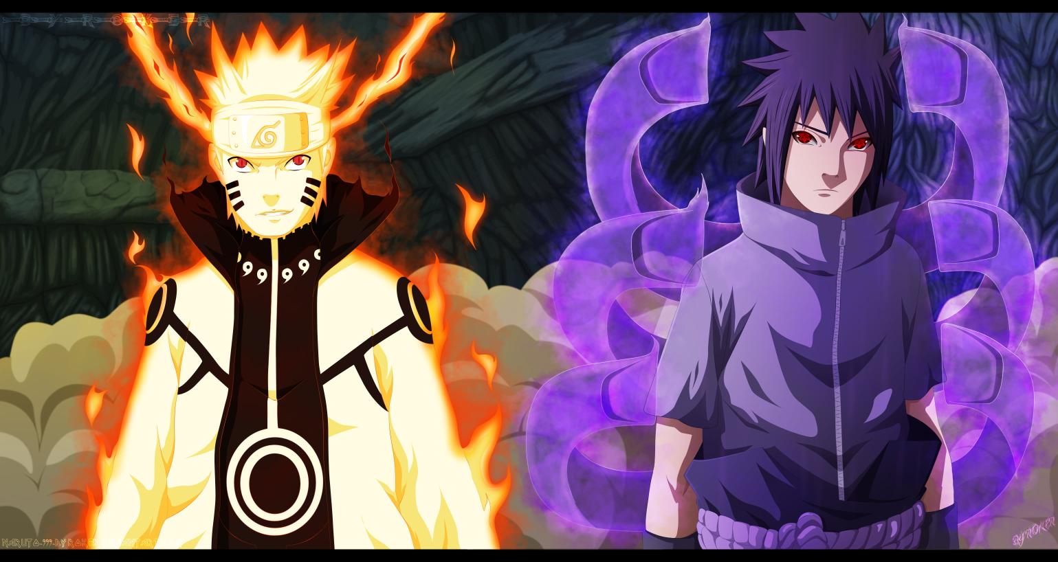 Download Naruto and Sasuke digital