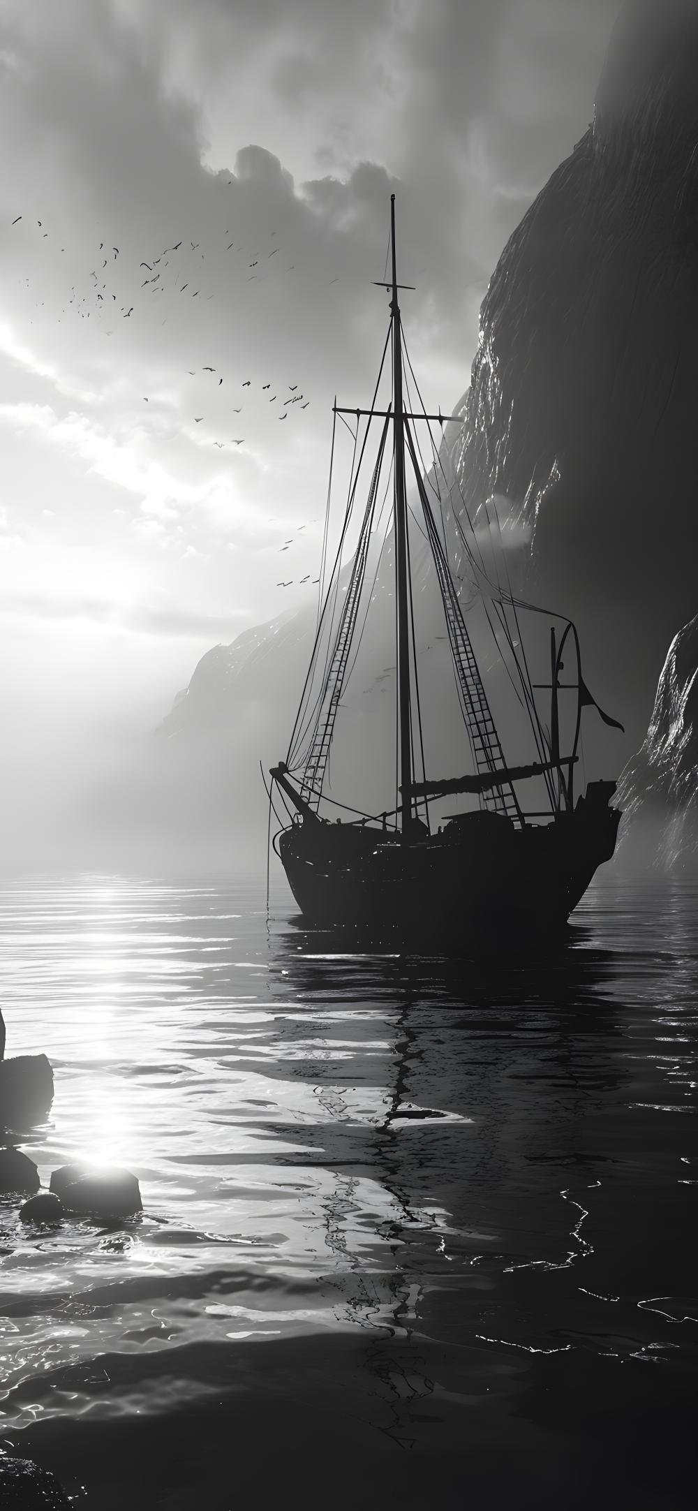 Download Misty Morning Ship