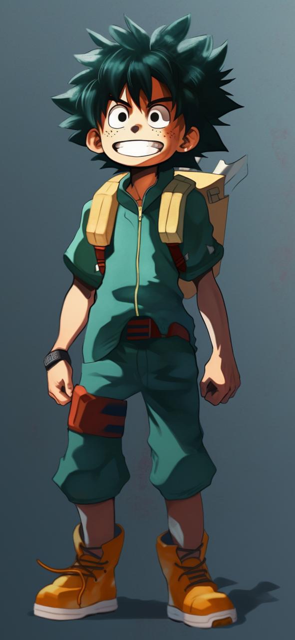 Download My Hero Academia Izuku Midoriya Grey