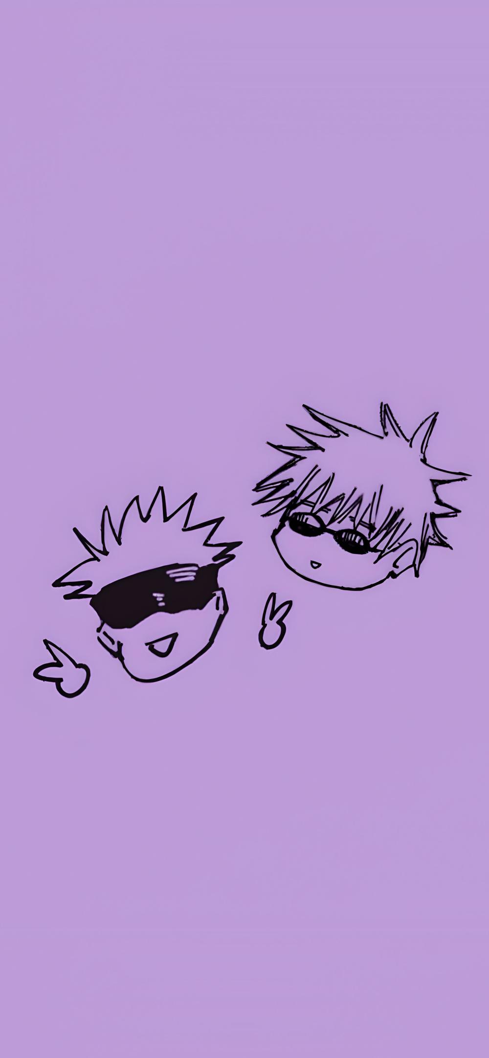 Download Jujutsu Kaisen Chibi Purple