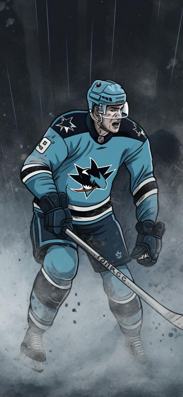 Download Hockey Player Grey