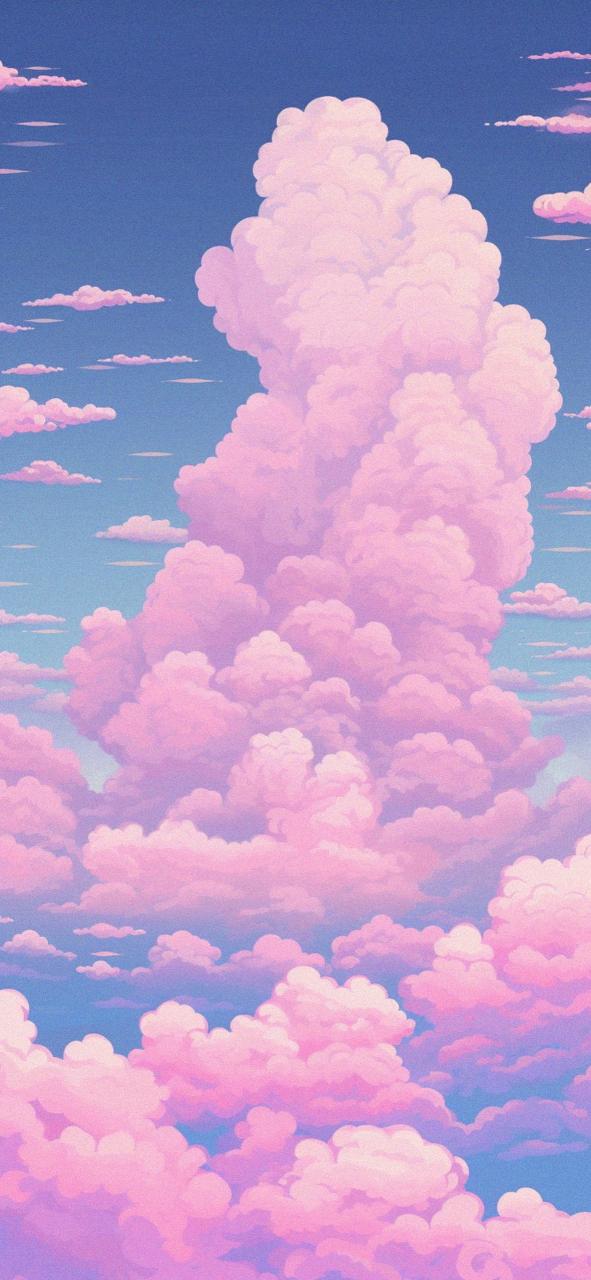 Download Aesthetic Pink Clouds