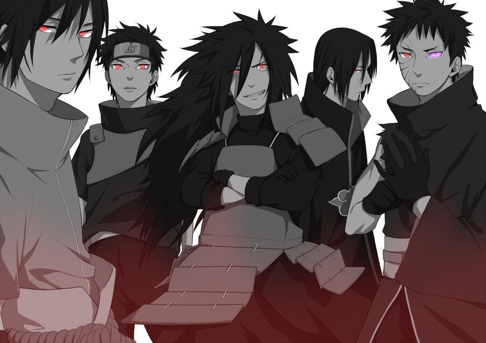 Download Naruto Uchiha clan illustration