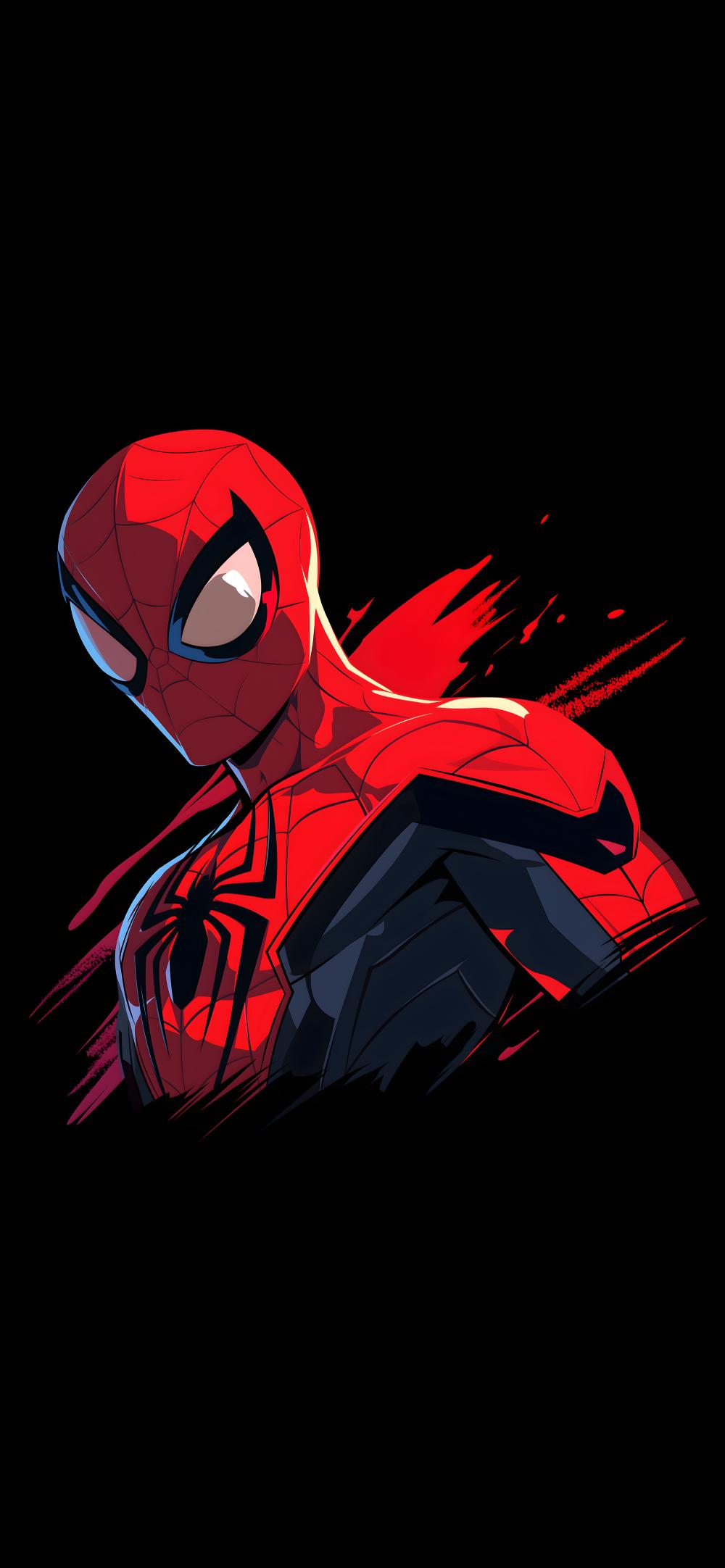 Download Spiderman Sick Black