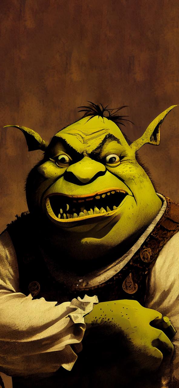 Download Funny Shrek Art