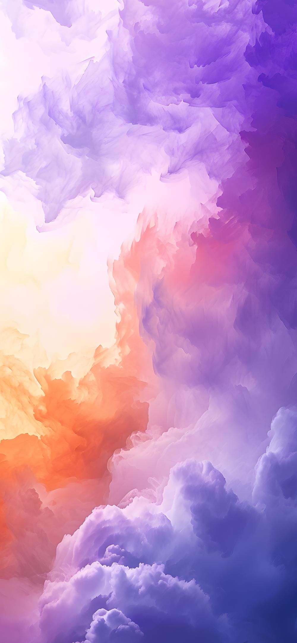 Download Dreamy Aura Pastel Clouds