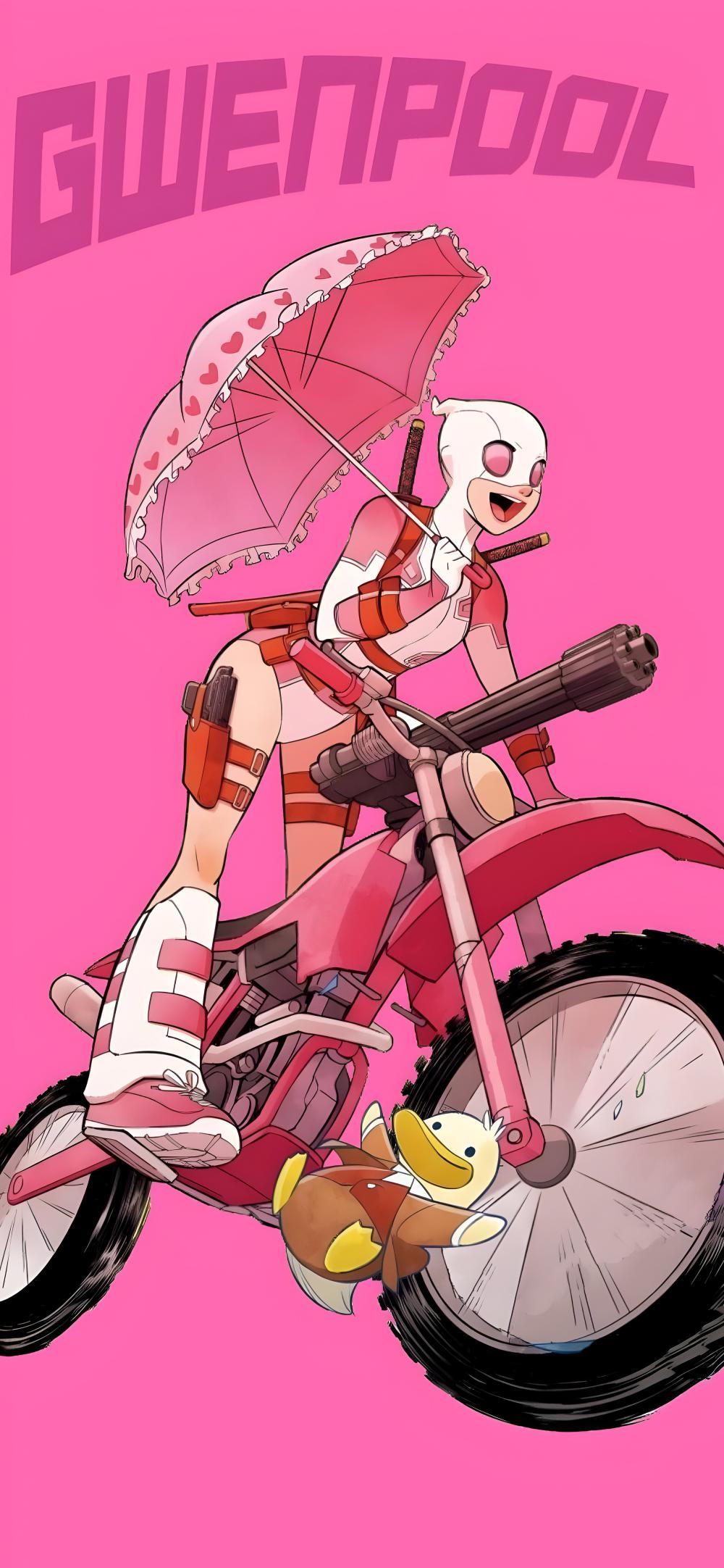 Download Gwenpool Pink Aesthetic