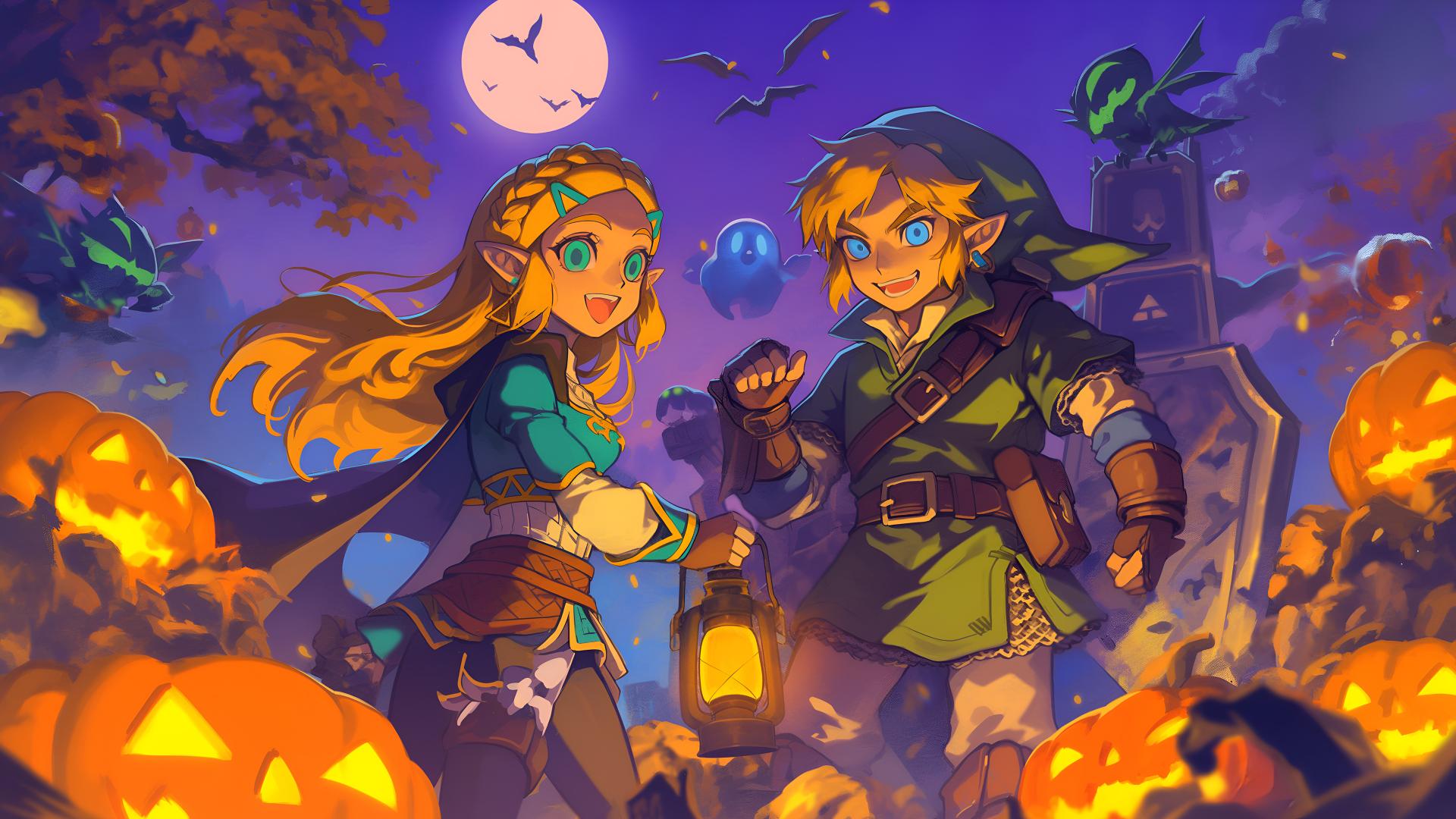 Download Link Zelda Halloween Adventure Desktop