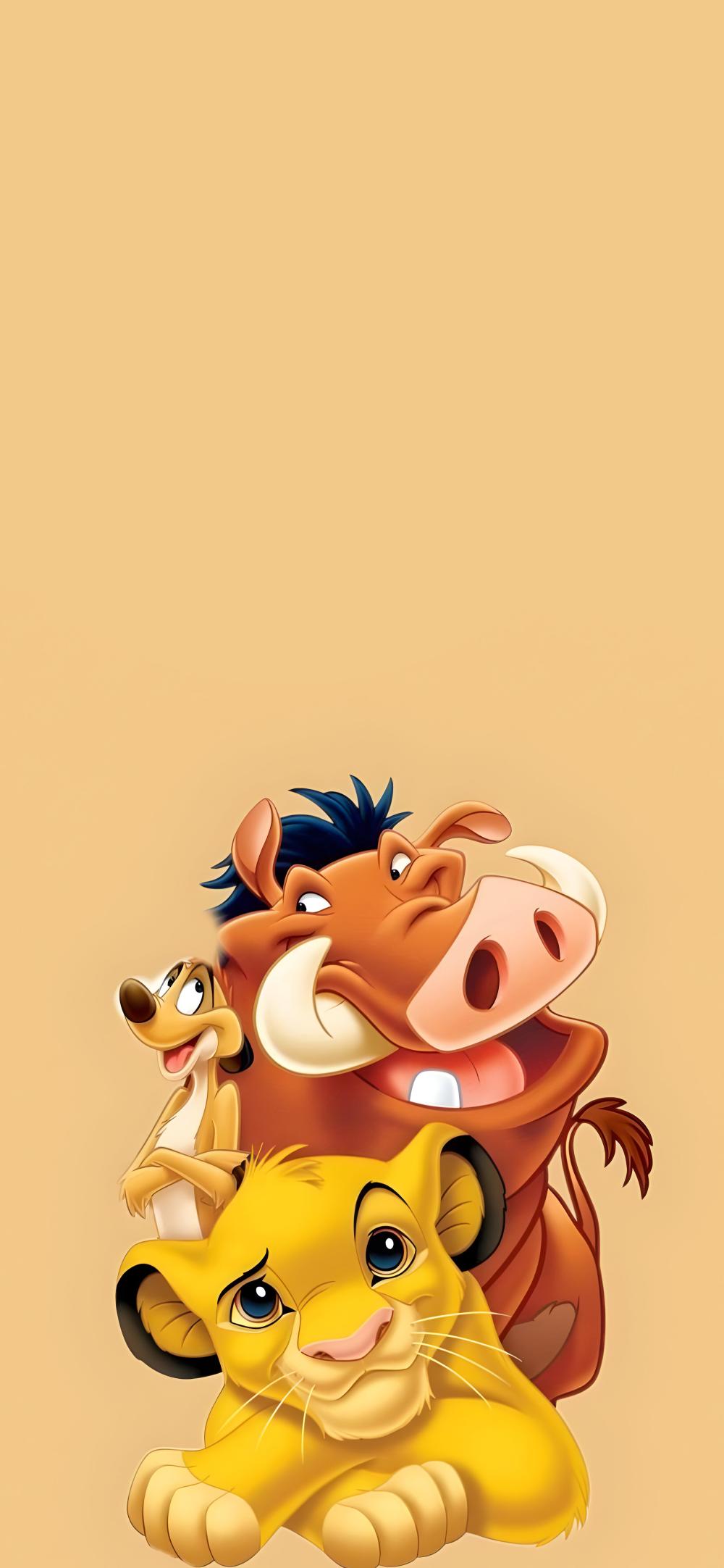 Download Simba And Timon And Pumbaa