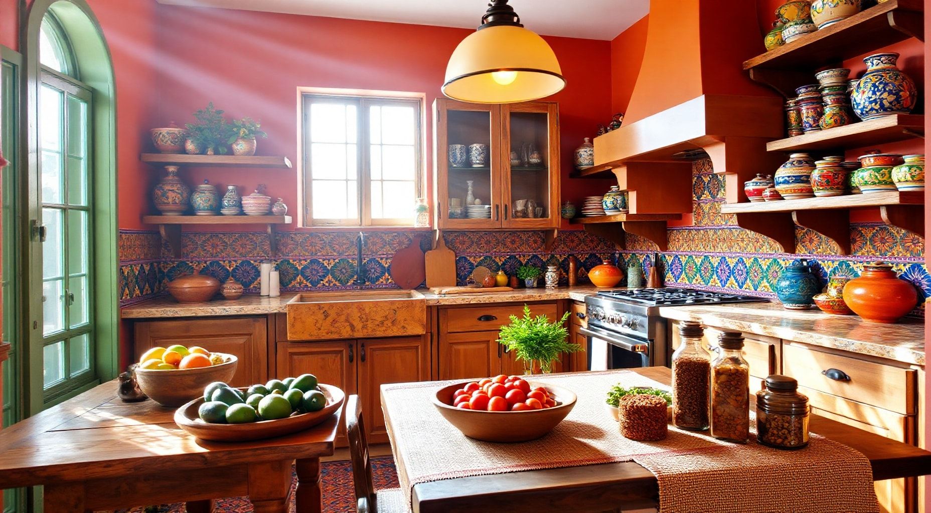 Download Kitchen With Mexican Theme