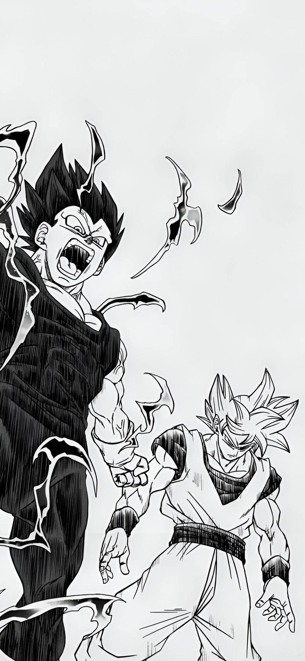 Download Dragon Ball Vegeta Goku Manga Style