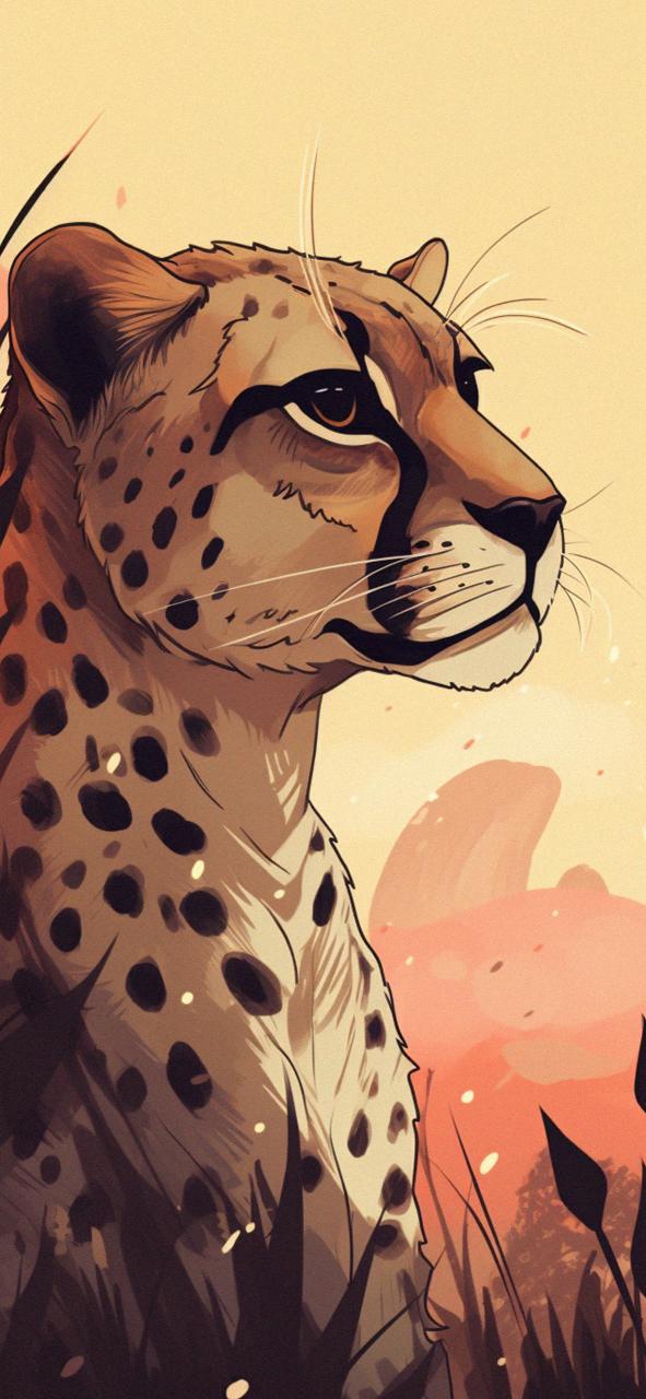 Download Aesthetic Cheetah Beige