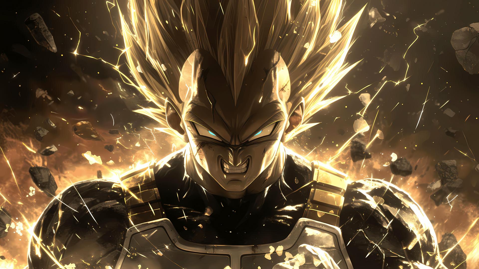 Download Vegeta AI art