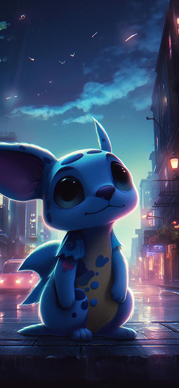 Download Stitch In The Night City Art