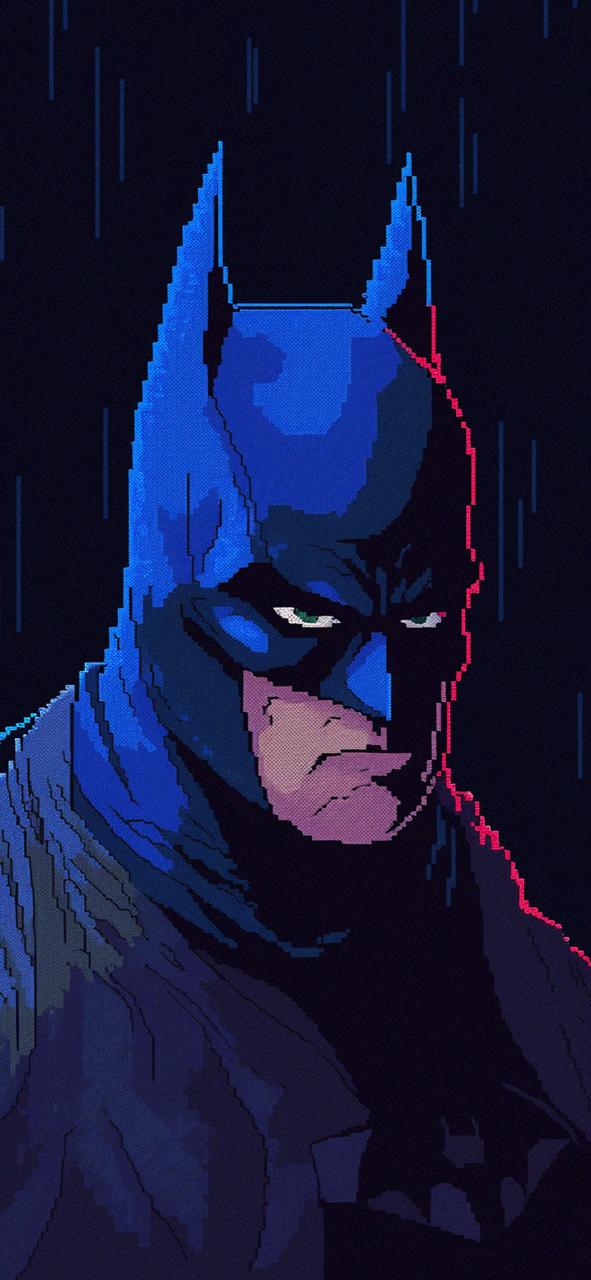 Download Pixel Batman Retro Art