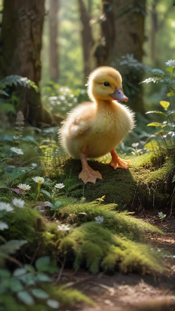 Download Little Duck Play In Woods