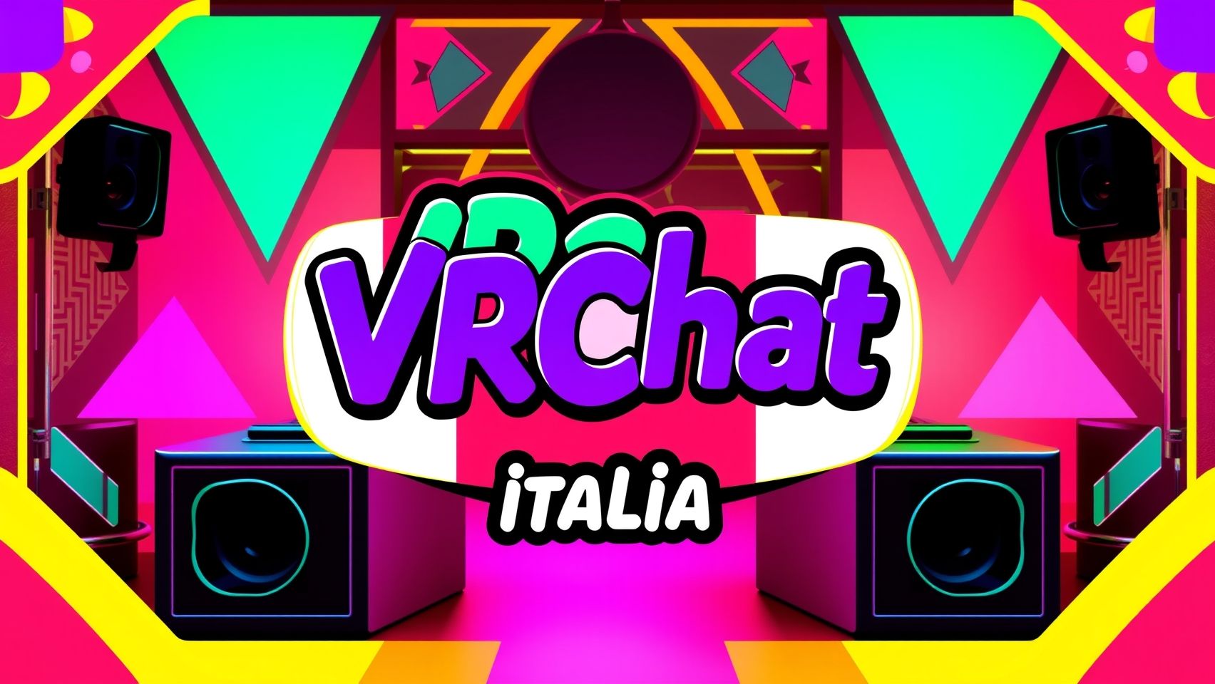 Download Logo With Vrchat Italia Text And