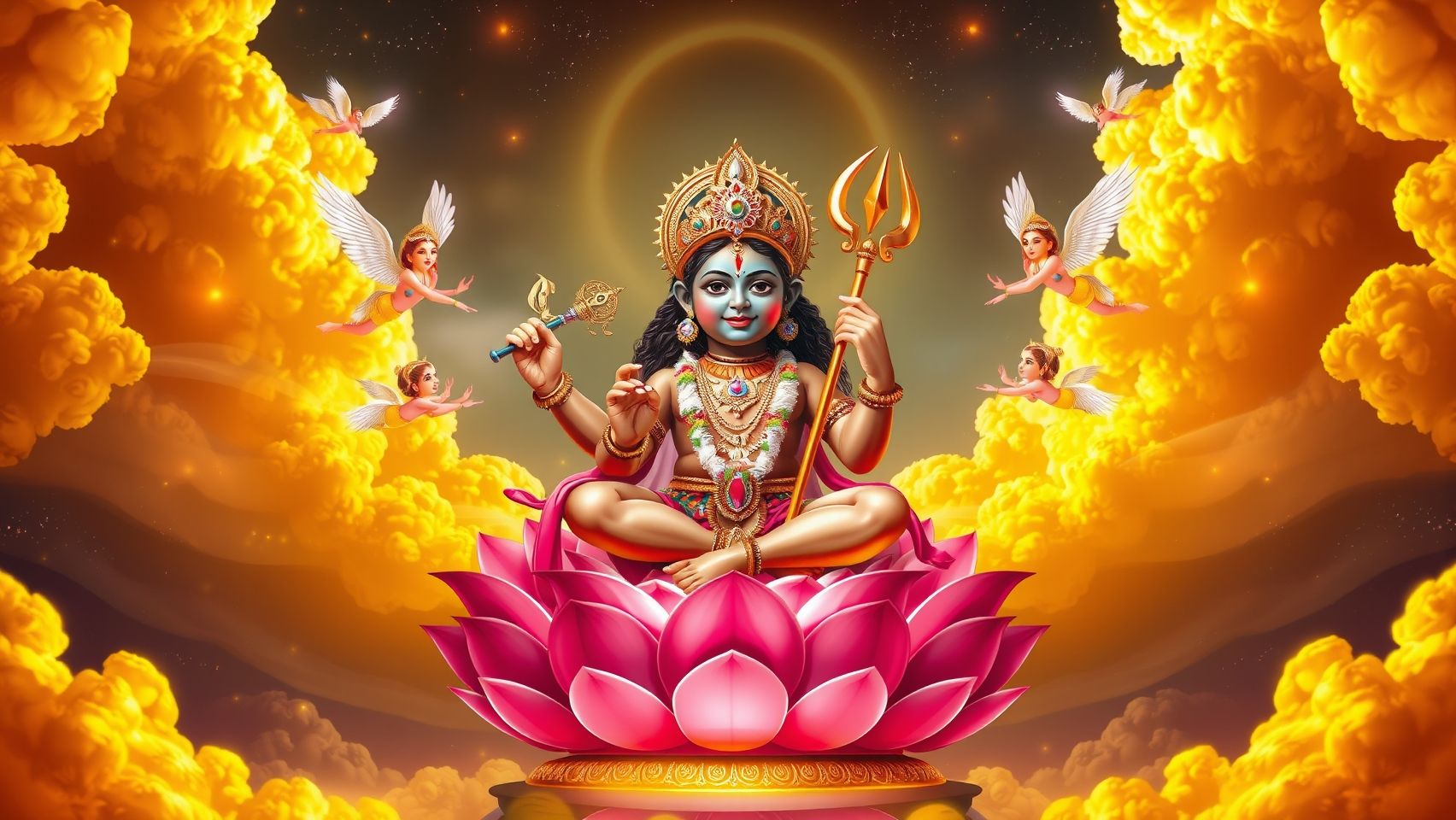 Download Lord Murugan As A Small Child