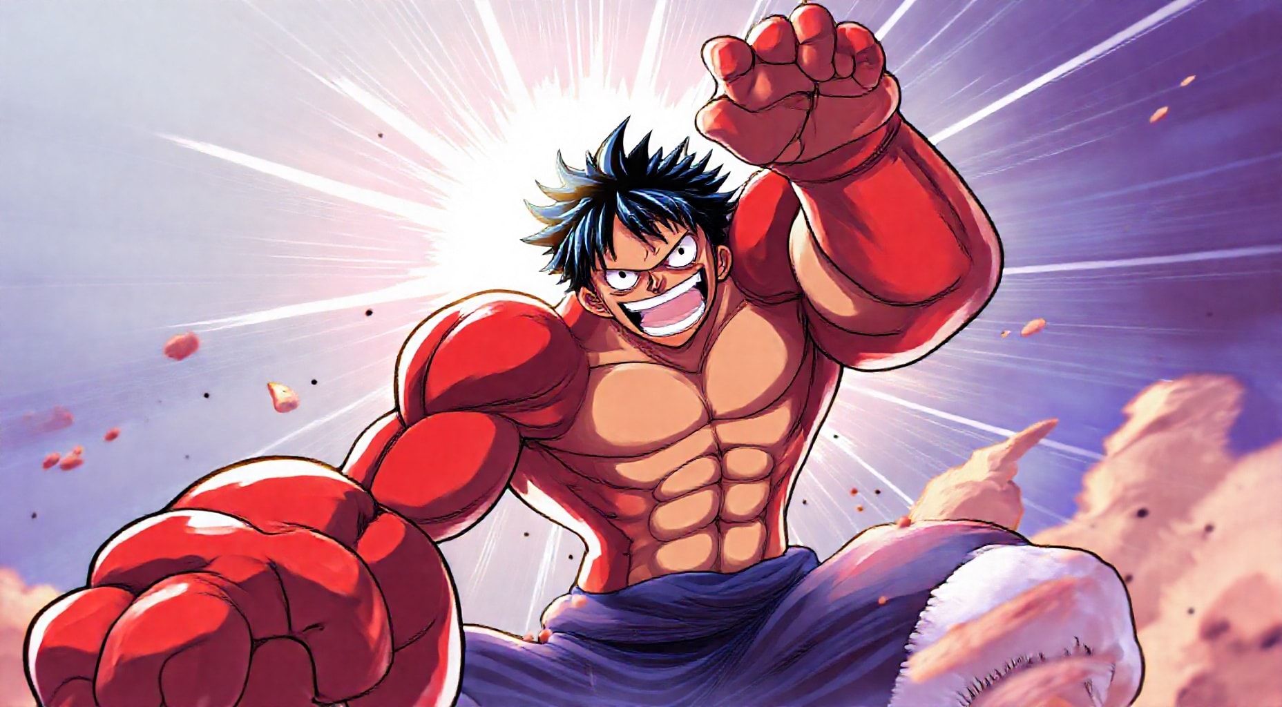 Download Luffy Gear Fourth Boundman Desktop