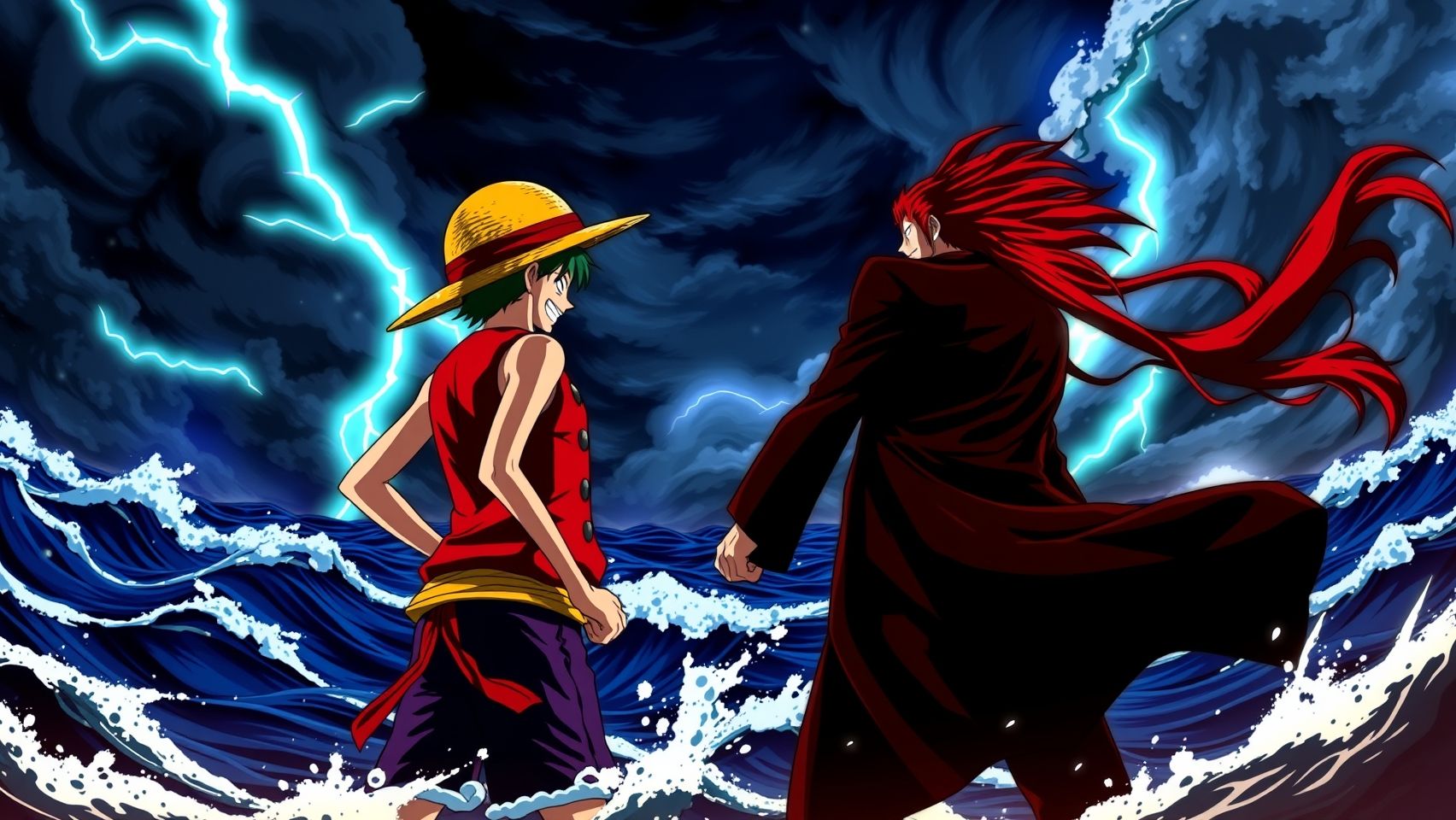 Download Luffy Vs Shanks