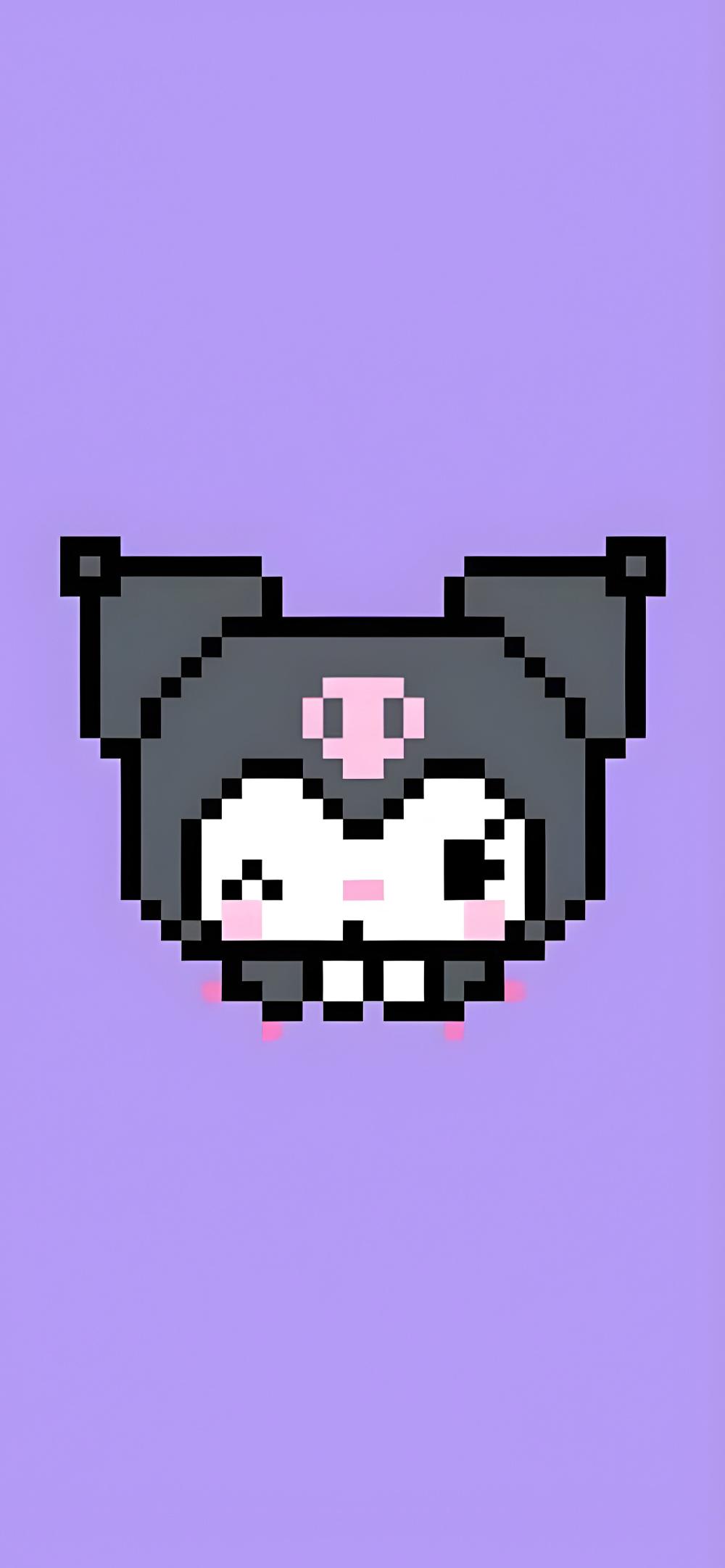 Download Kuromi Pixel Art