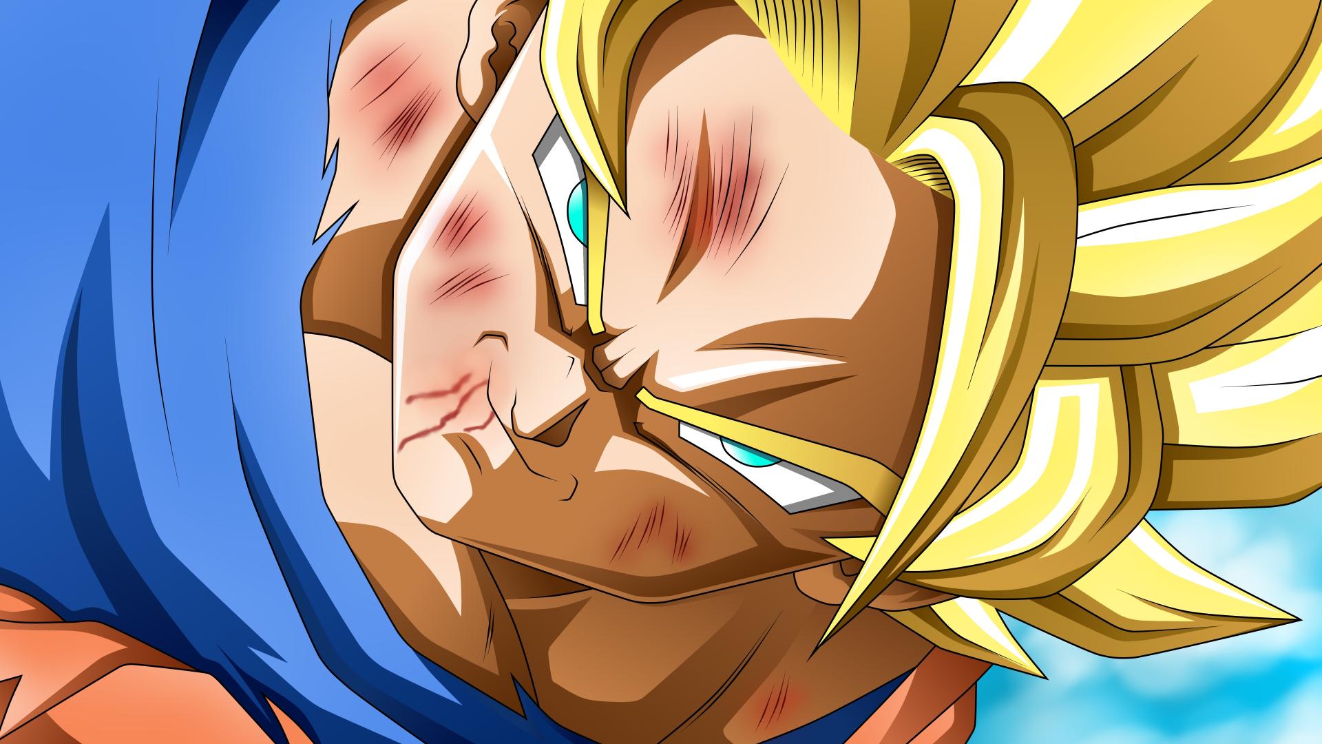 Download Super Saiyan Goku Angry