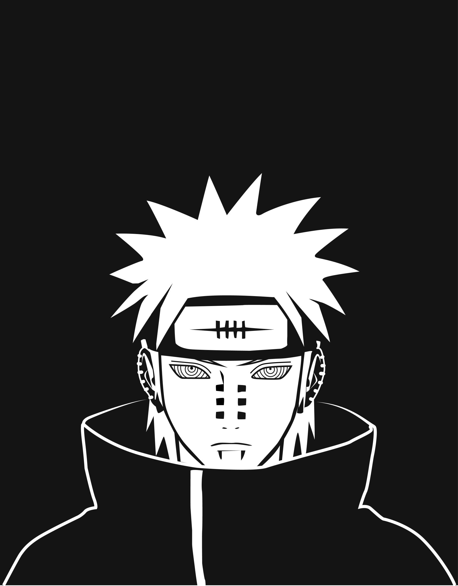 Download naruto shippuden akatsuki grayscale