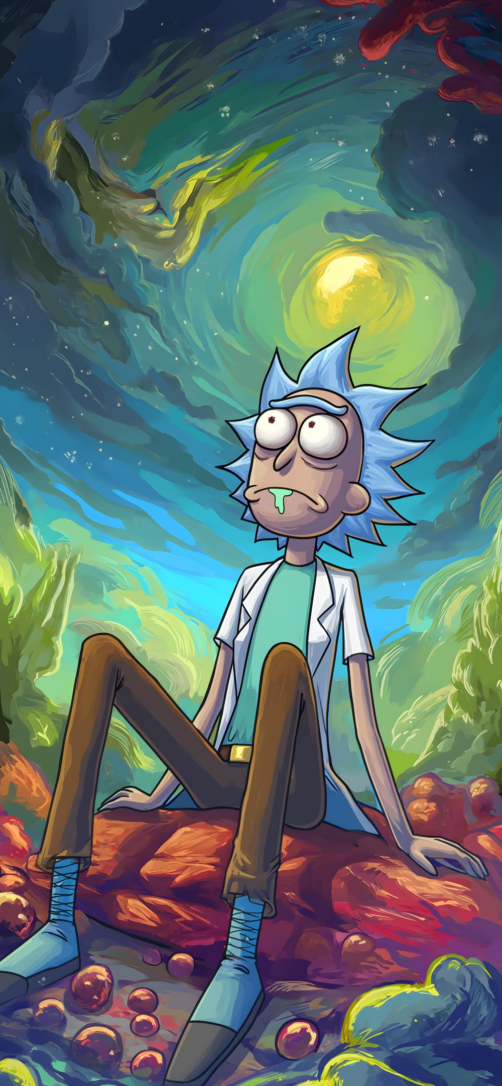 Download Rick And Morty Cosmic Canvas