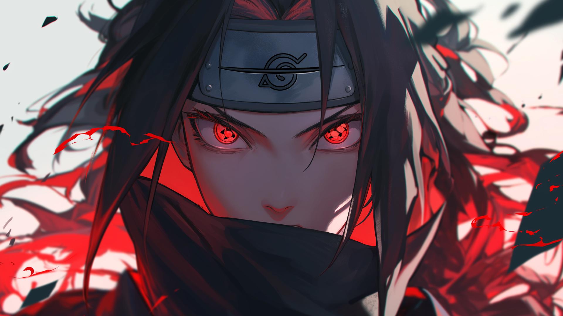 Download Itachi Uchiha Akatsuki Sharingan Eyes Desktop