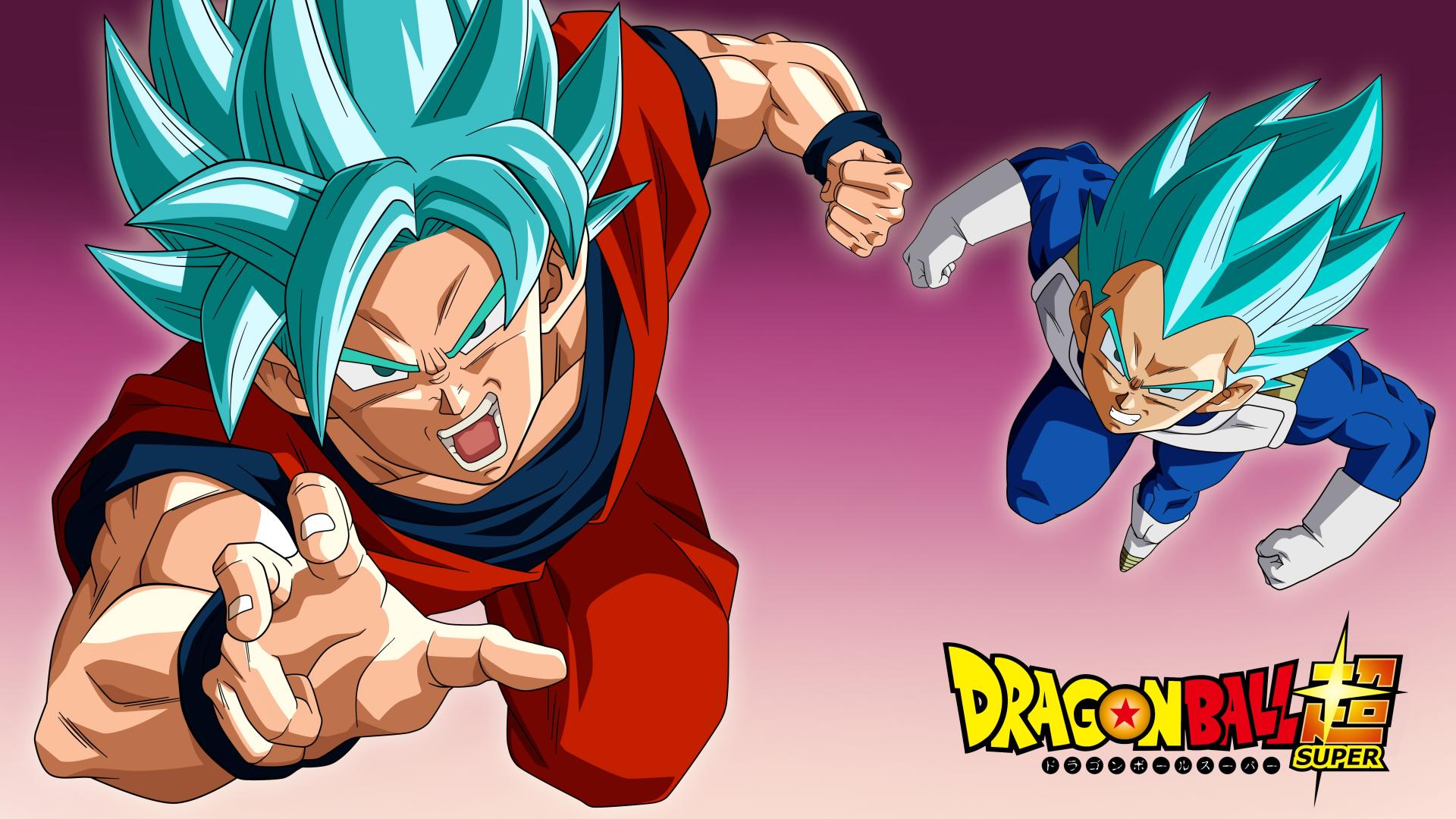 Download Super Saiyan Blue Goku & Vegeta Dragon Ball Super