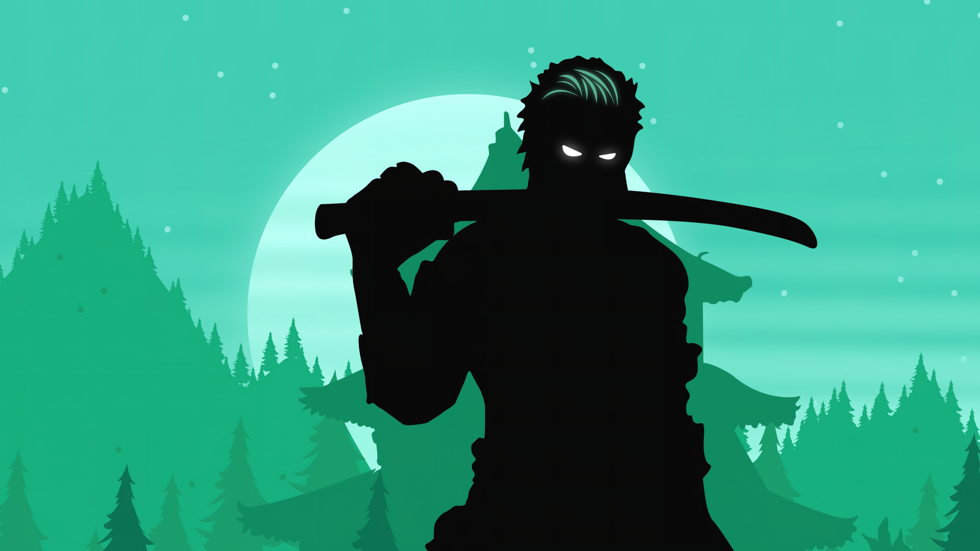 Download Roronoa Zoro Silhouette