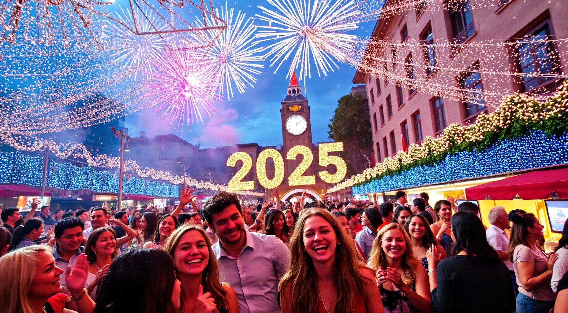 Download New Year 2025 People Having Fun