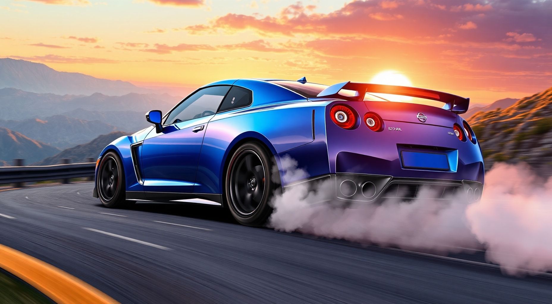 Download Nissan Gtr Speed Drift Art