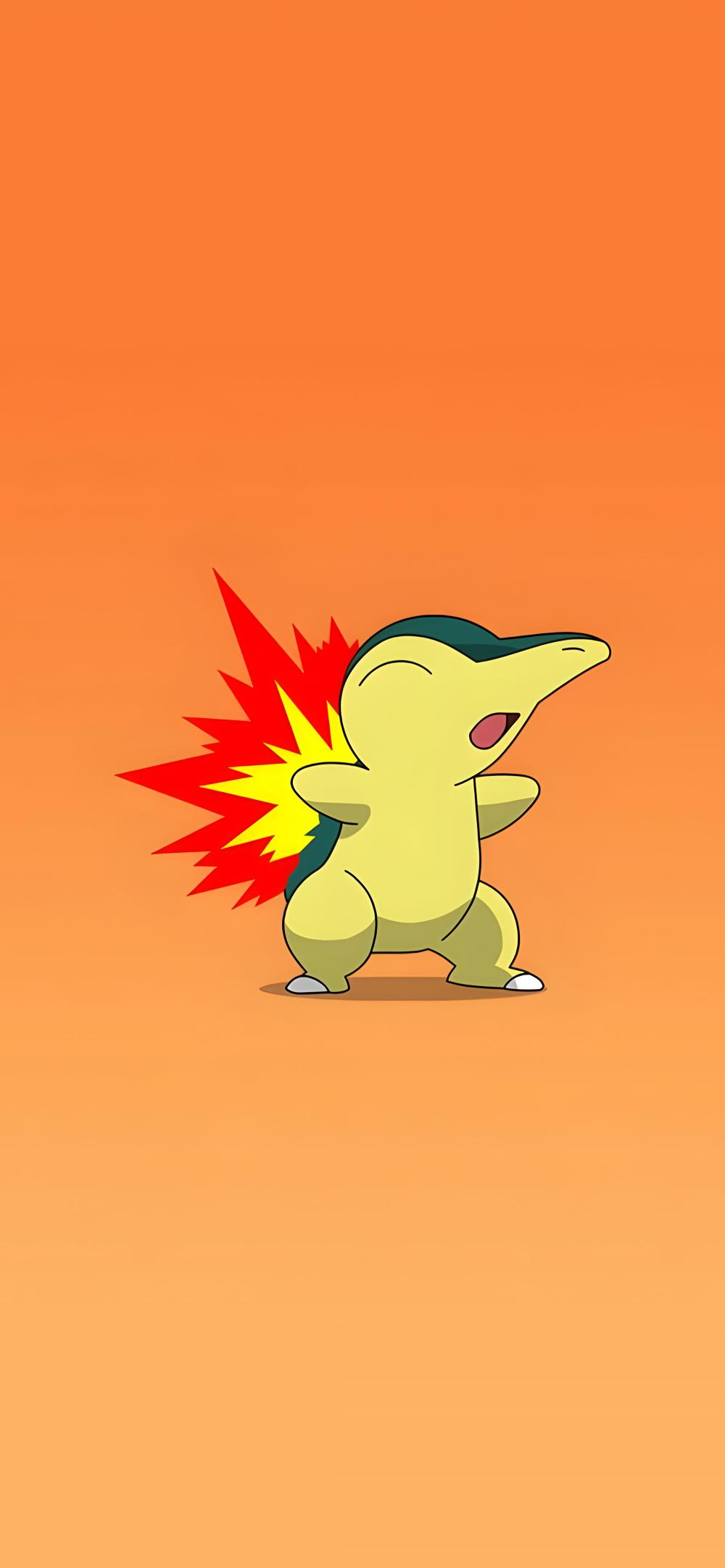 Download Pokemon Cyndaquil Orange