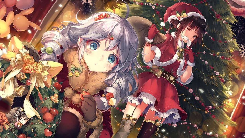 Download anime christmas xmas festival