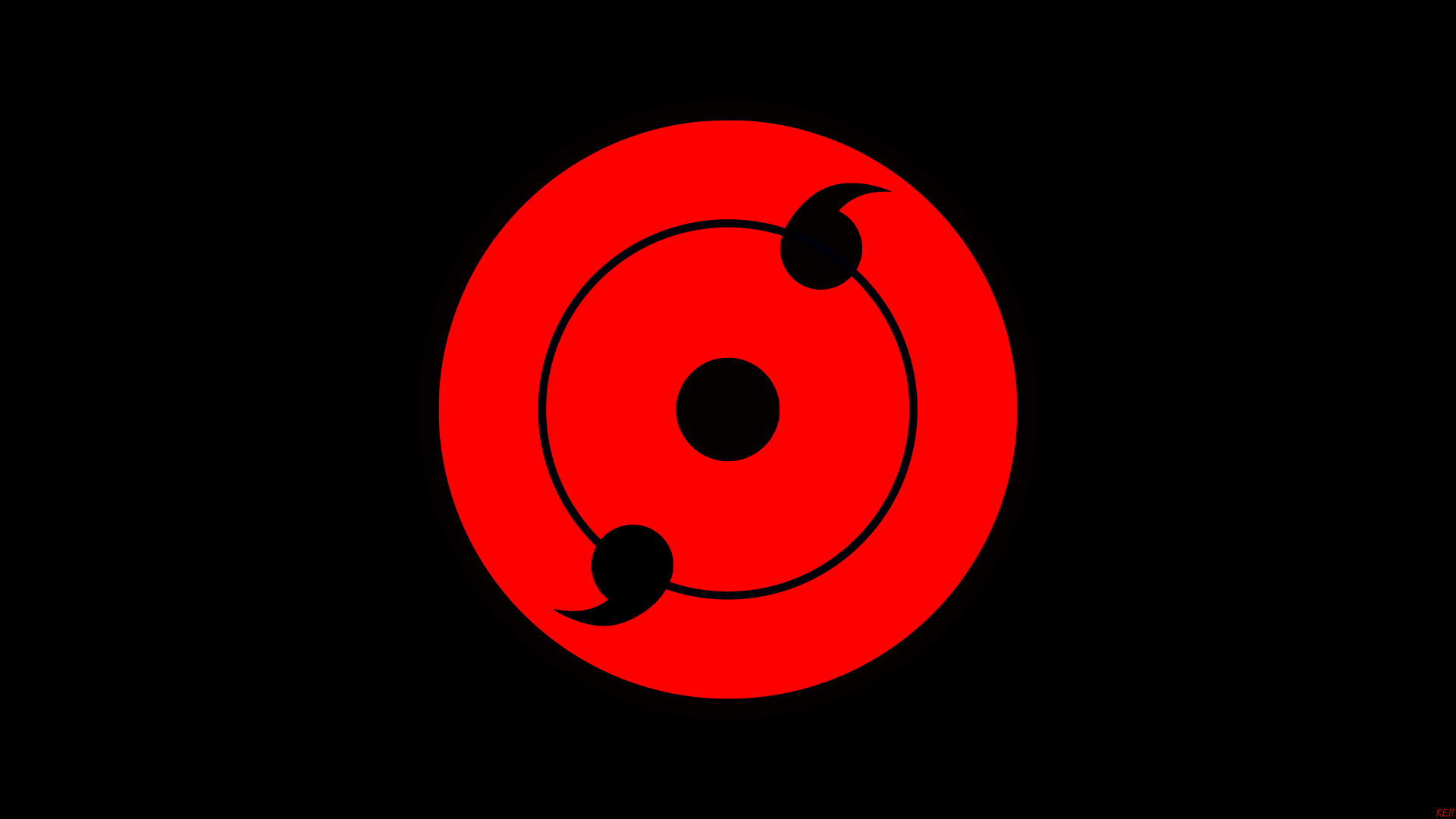 Download Sharingan Black background