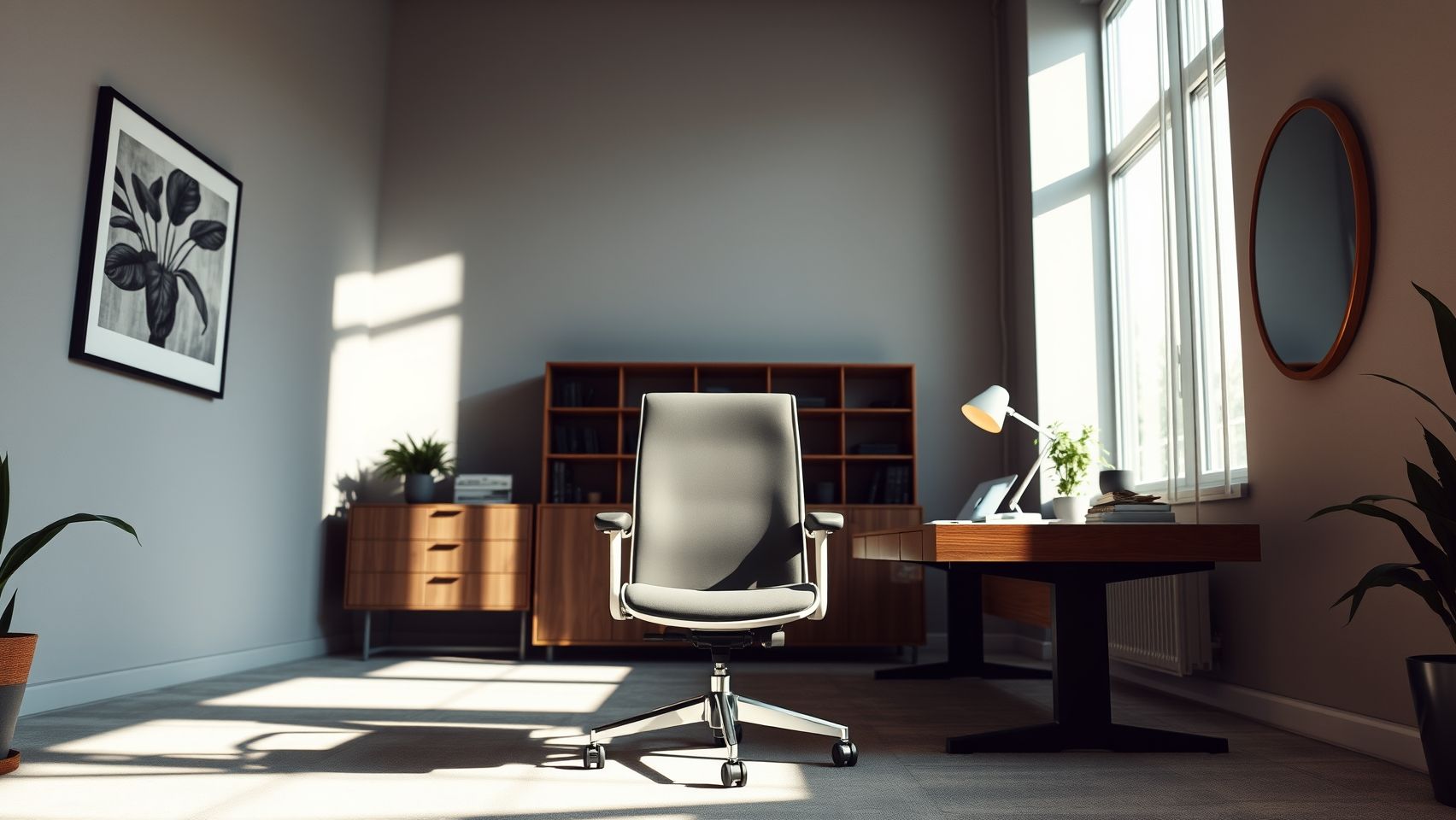 Download Office With Chair In The Front