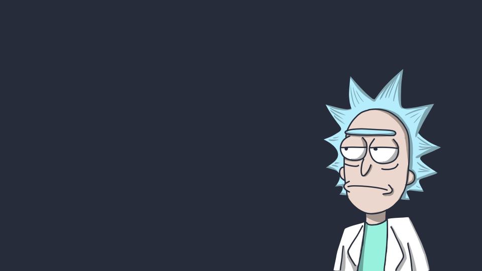 Download Rick Sanchez illustration animated