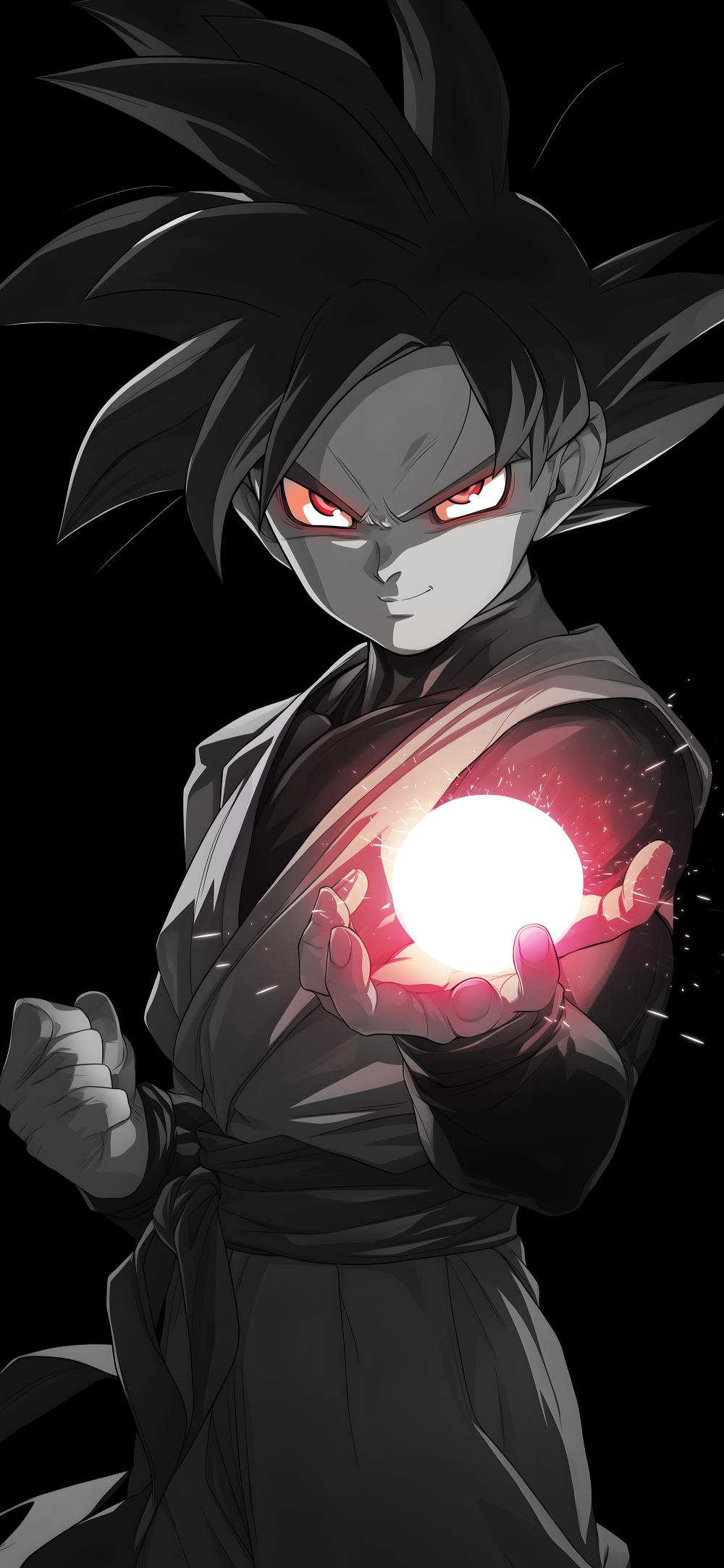 Download Goku Black And Red Power Ball 2