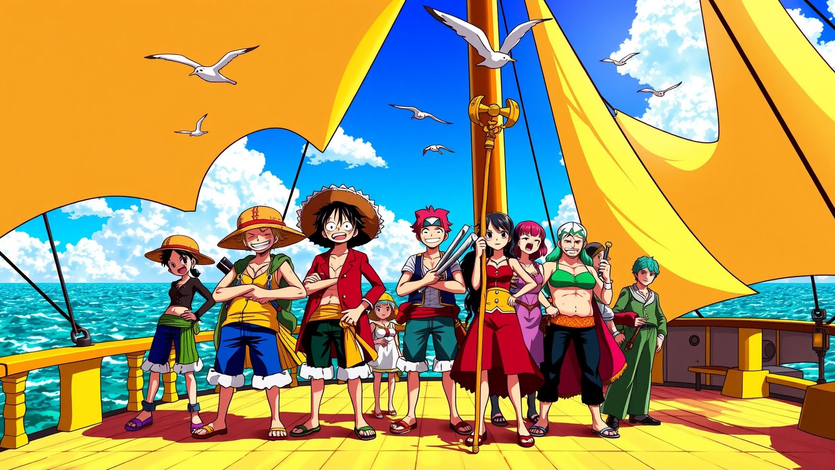 Download One Piece The Straw Hat Pirates