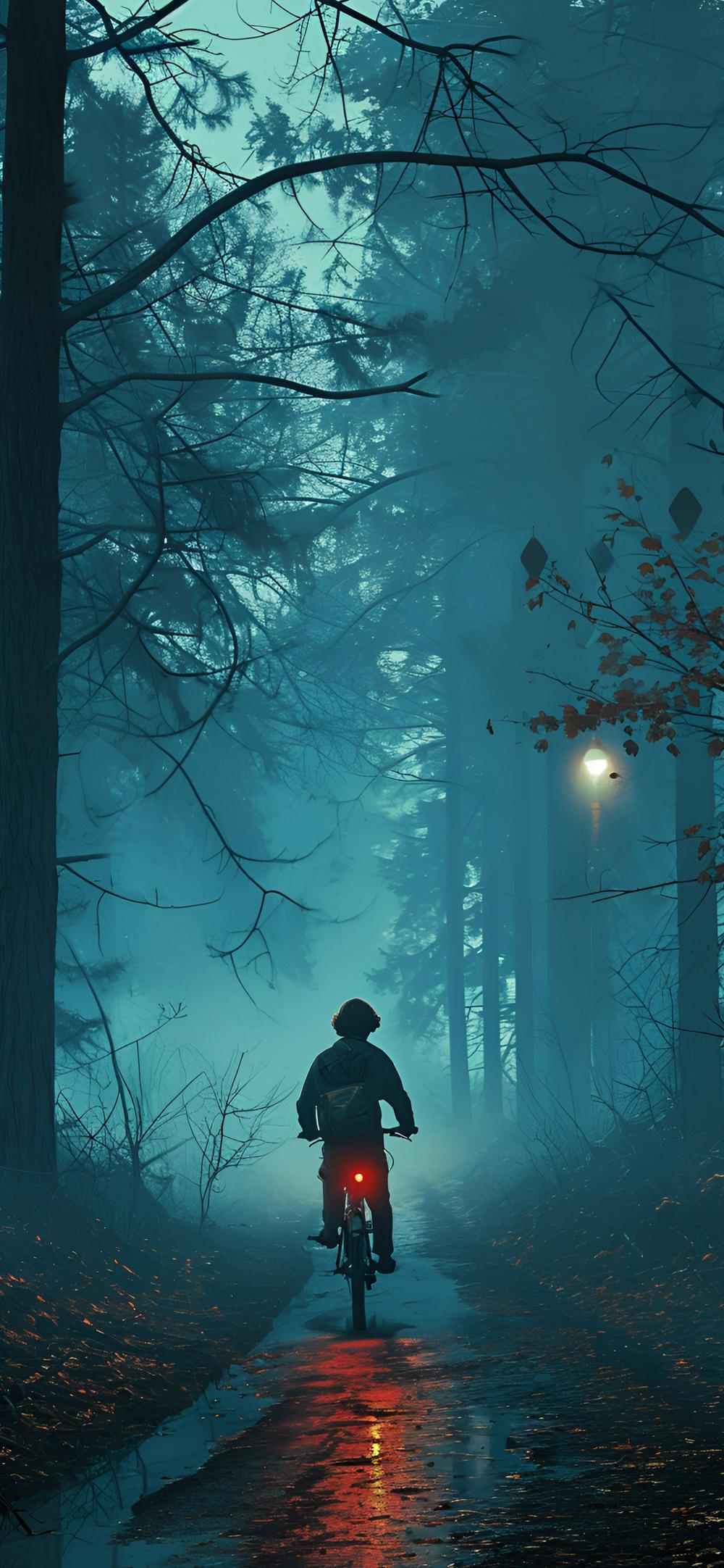 Download Stranger Things Moody Forest