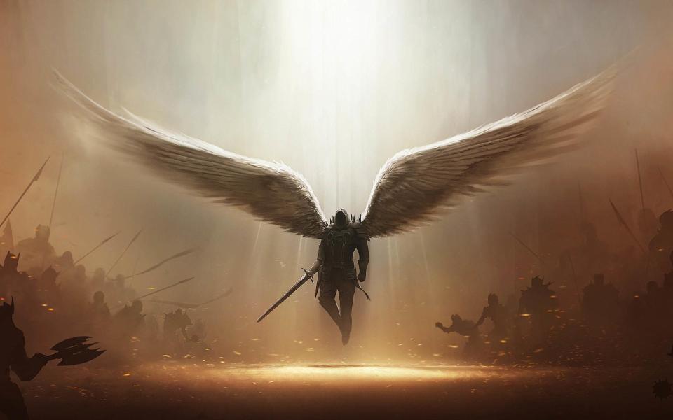 Download angel with sword