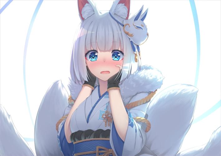 Download anime fox girl shy