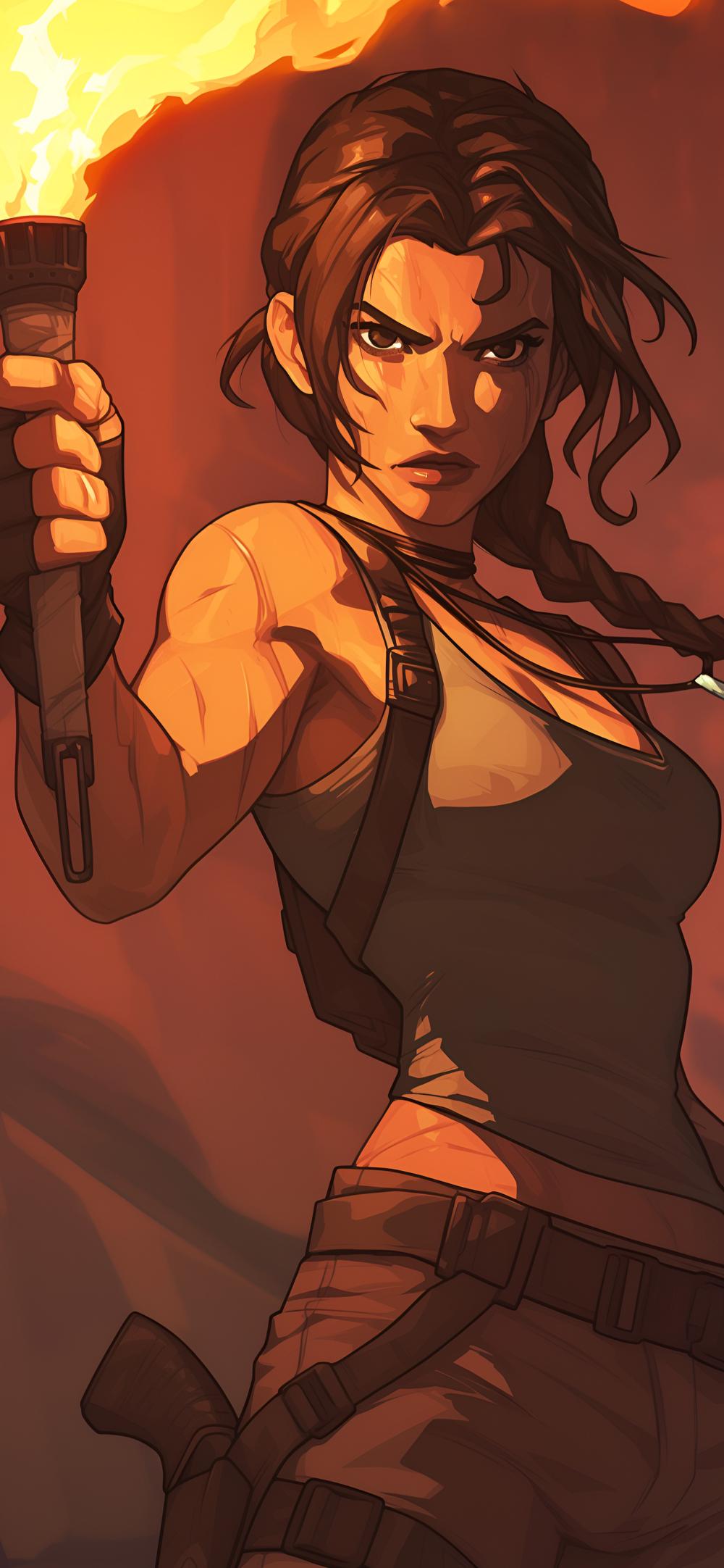 Download Lara Croft Tomb Raider Action Art