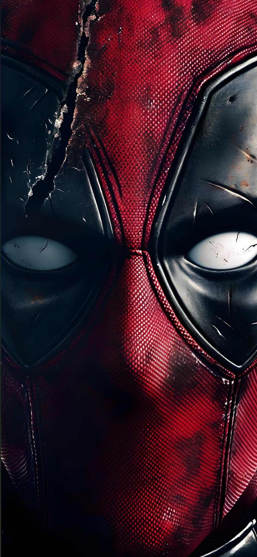 Download Deadpool Damaged Mask