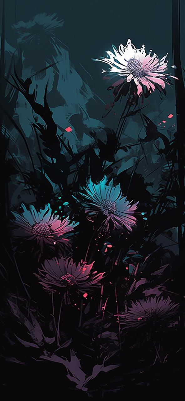 Download Flowers Dark Art