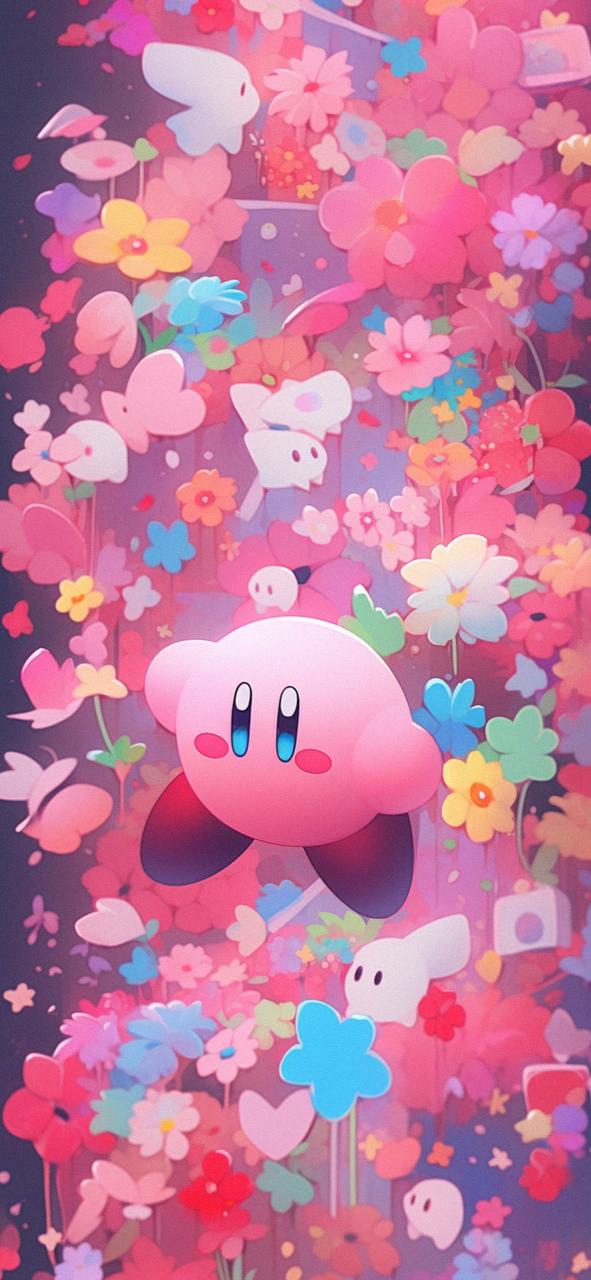 Download Kirby Flowers Aesthetic